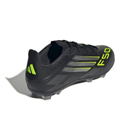 adidas F50 Elite junior FG noir jaune