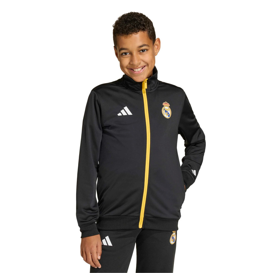 Veste survêtement junior Real Madrid Marvel Avengers noir