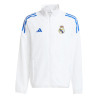 Veste survêtement junior Real Madrid blanc