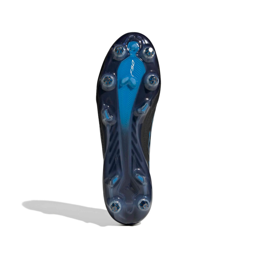 adidas F50 Hyperfast Elite SG noir bleu