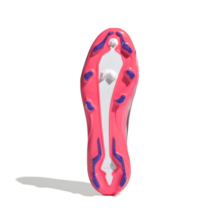 adidas F50 Hyperfast League Laceless FG blanc rose