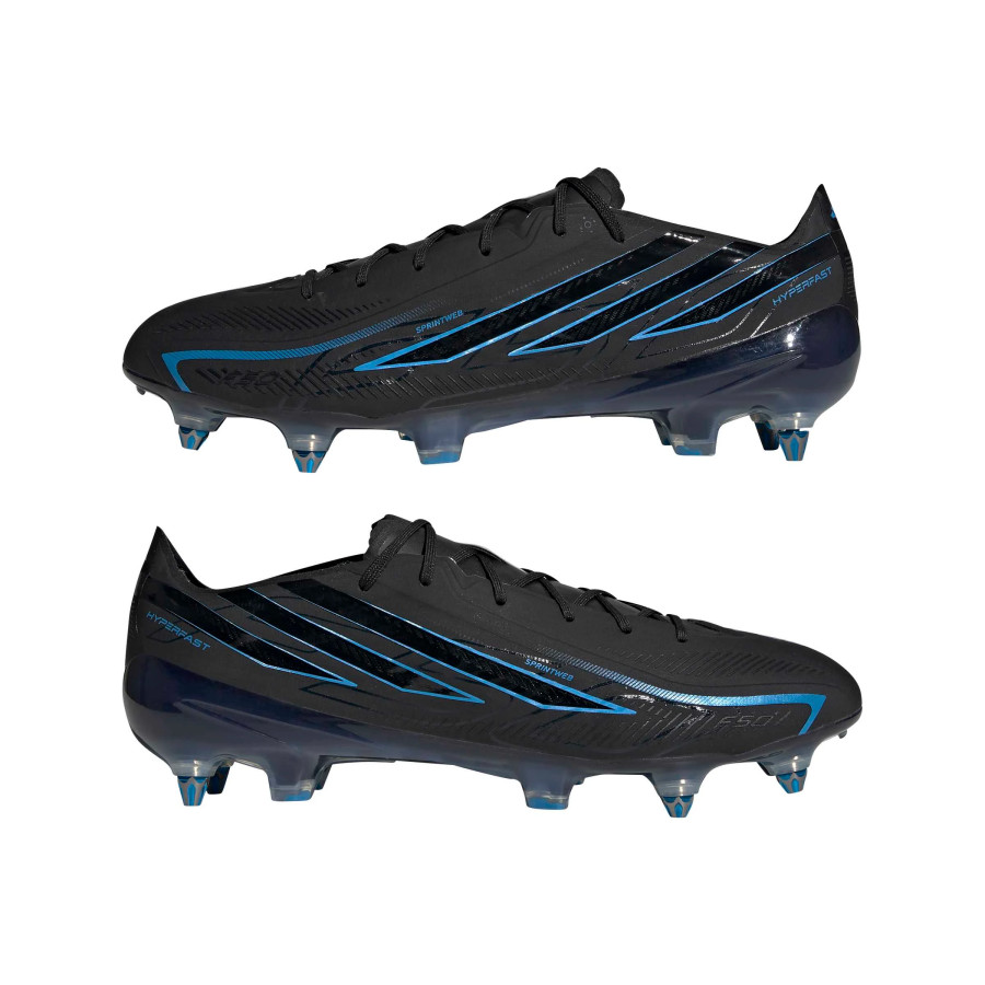 adidas F50 Hyperfast Elite SG noir bleu