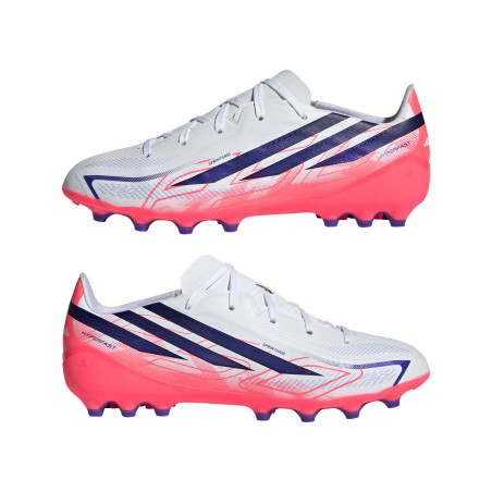 adidas F50 Hyperfast League junior AG blanc rose
