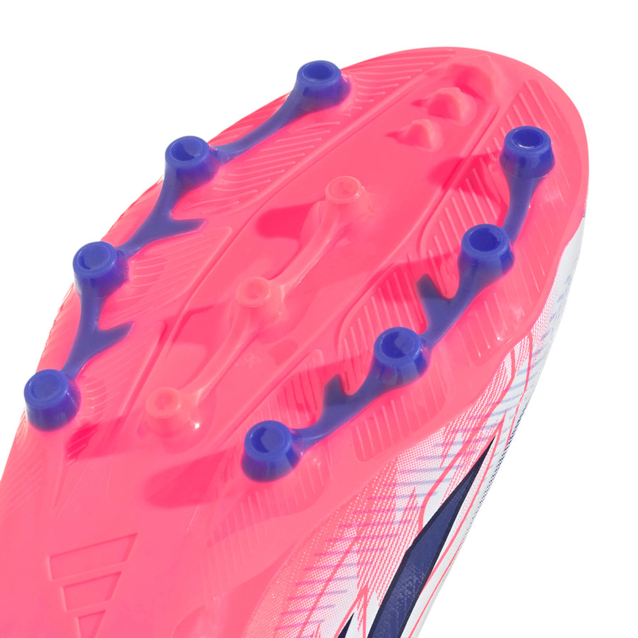adidas F50 Hyperfast League junior AG blanc rose