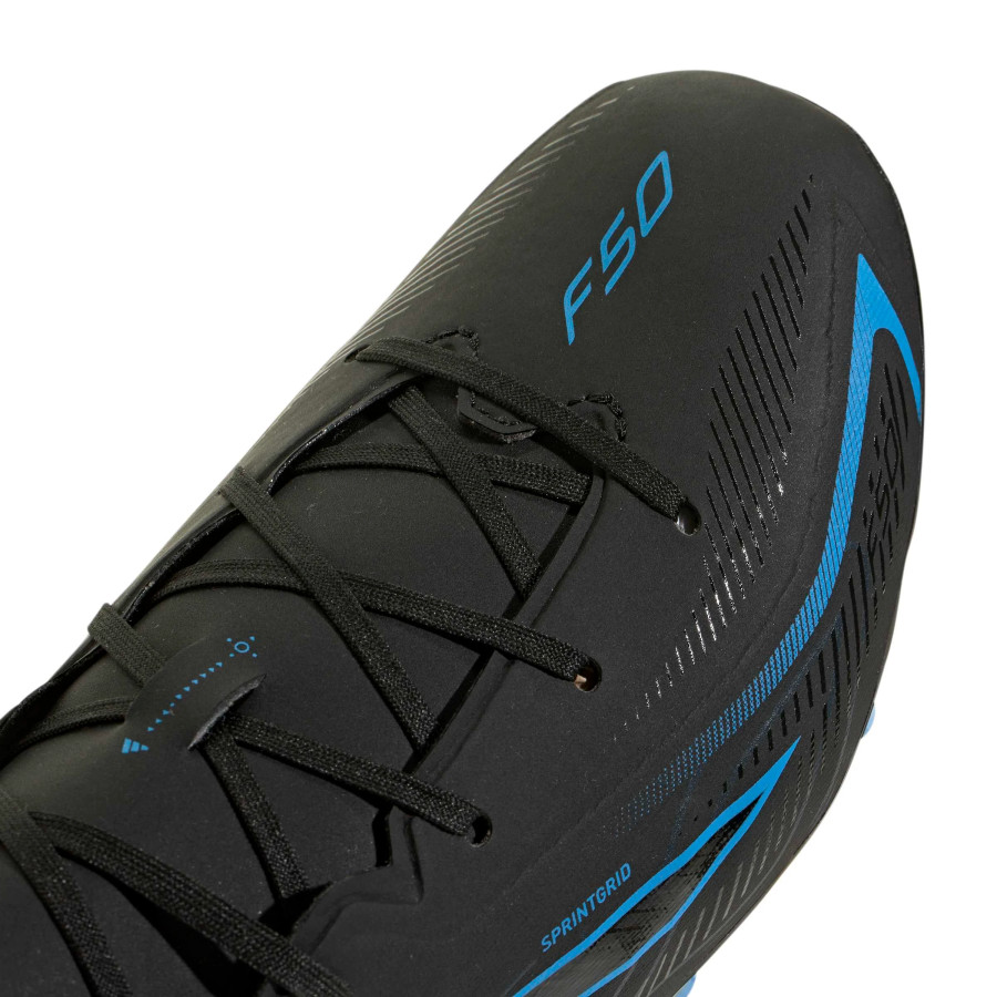 adidas F50 Hyperfast League junior FG noir bleu