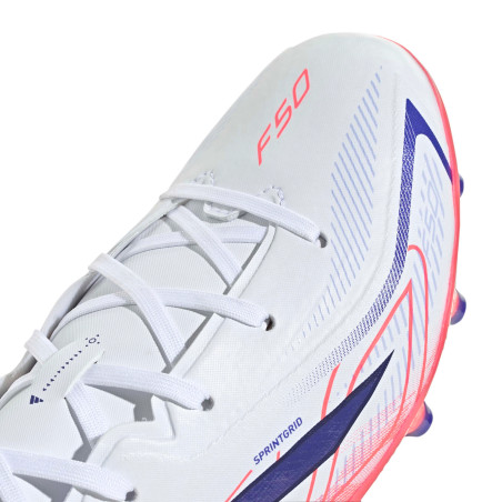 adidas F50 Hyperfast League junior AG blanc rose