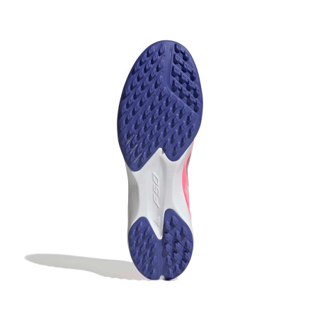 adidas F50 Hyperfast League Laceless Turf blanc rose