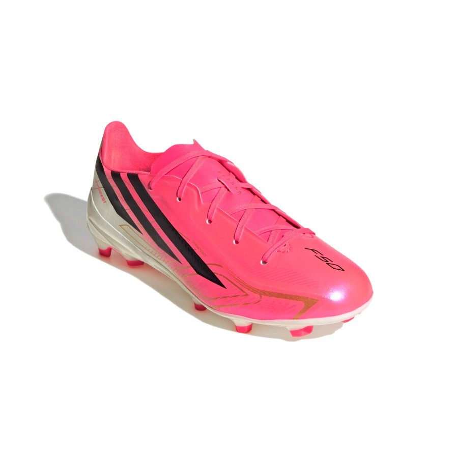 adidas F50 Hyperfast League junior FG rose noir