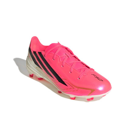 adidas F50 Hyperfast League junior FG rose noir