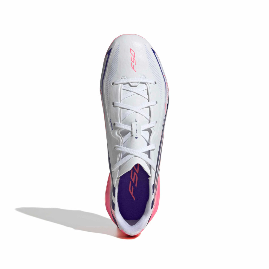 adidas F50 Hyperfast League junior FG blanc rose