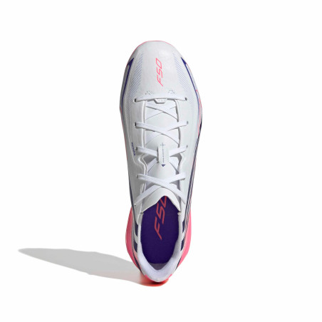 adidas F50 Hyperfast League junior FG blanc rose