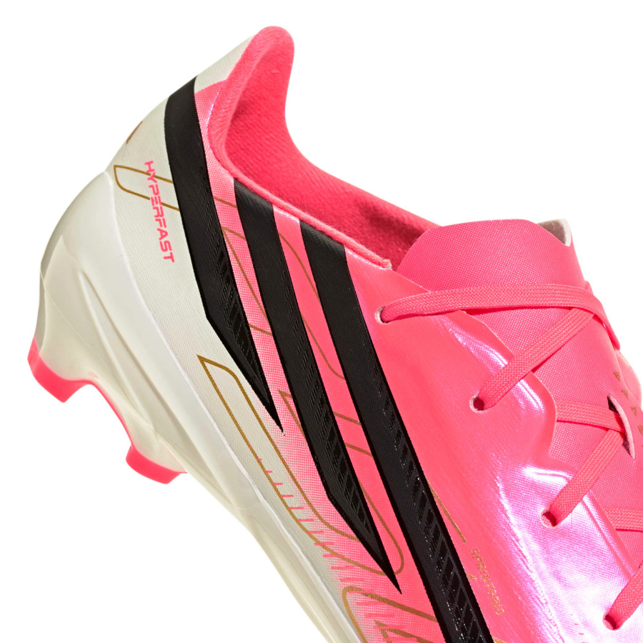 adidas F50 Hyperfast League junior FG rose noir