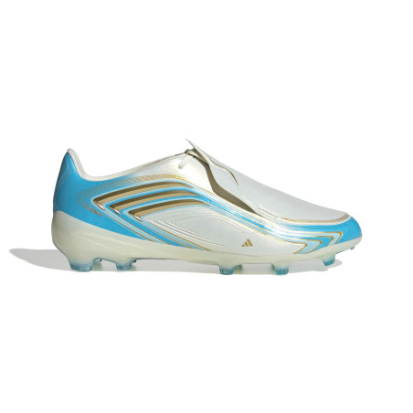 adidas F50 Messi Elite junior FG blanc bleu