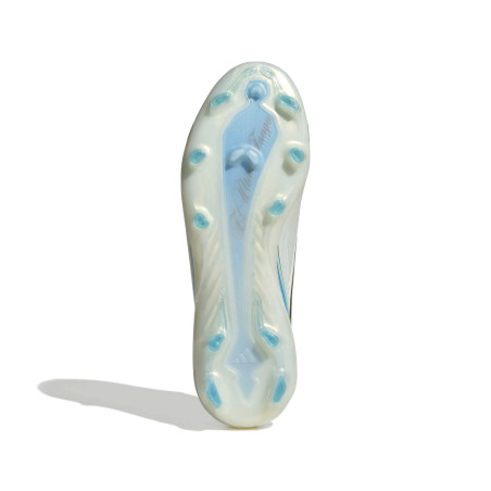 adidas F50 Messi Elite junior FG blanc bleu