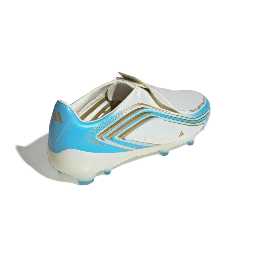 adidas F50 Messi Elite junior FG blanc bleu
