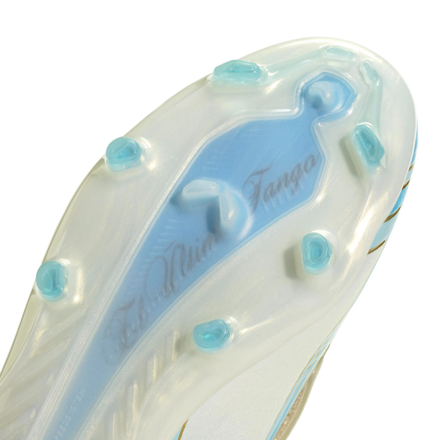 adidas F50 Messi Elite junior FG blanc bleu