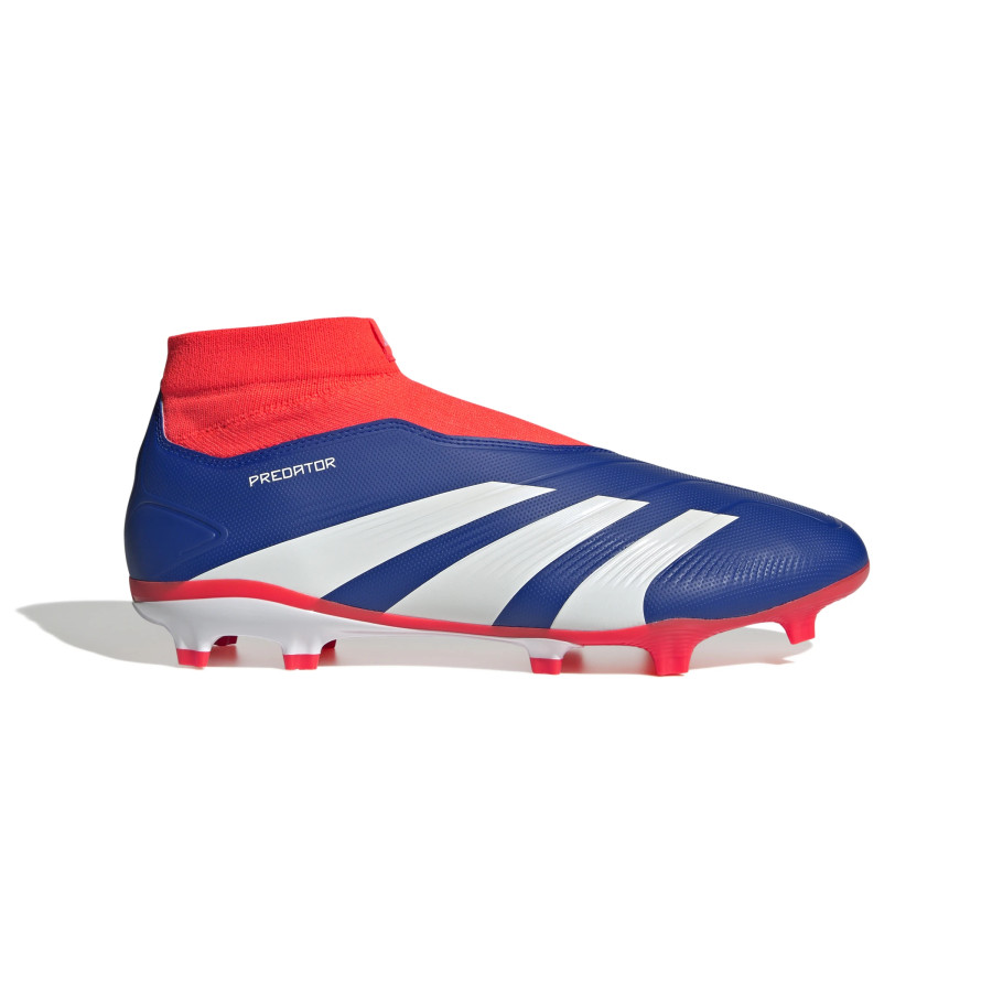 adidas Predator League Laceless FG bleu rouge
