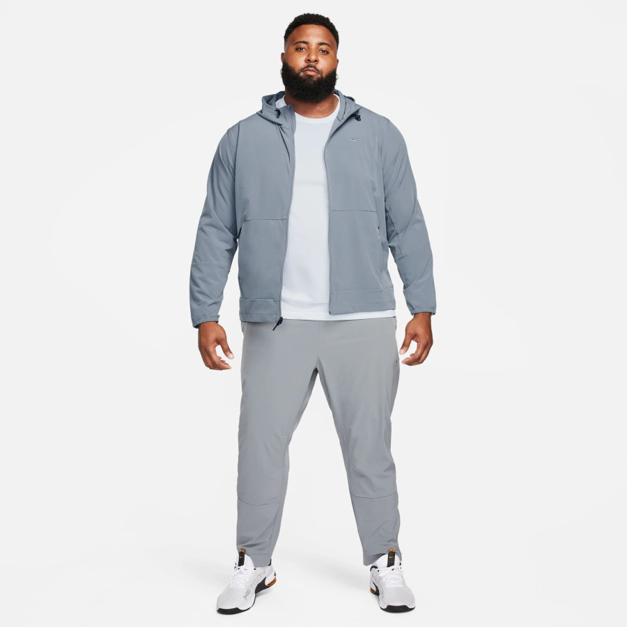Veste à capuche Nike Unlimited gris