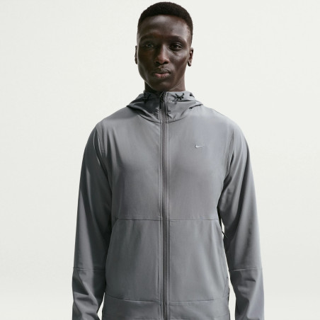 Veste à capuche Nike Unlimited gris