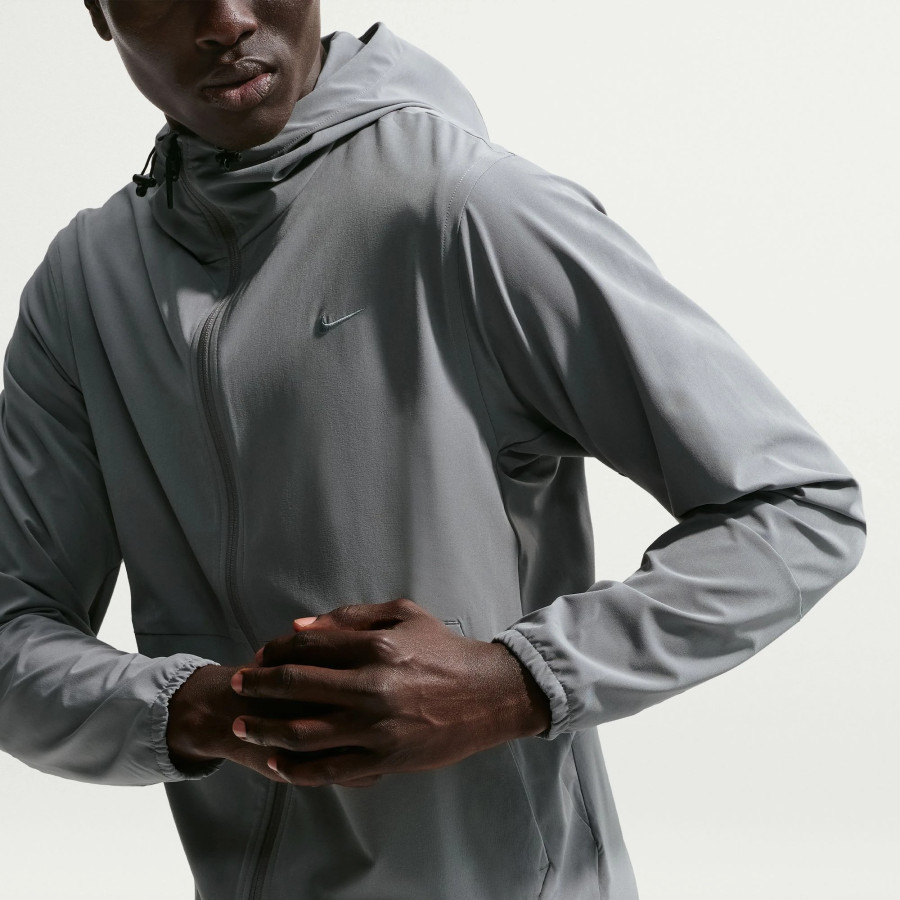 Veste à capuche Nike Unlimited gris