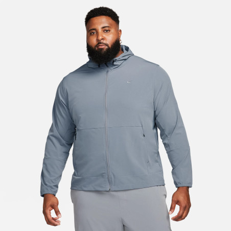 Veste à capuche Nike Unlimited gris