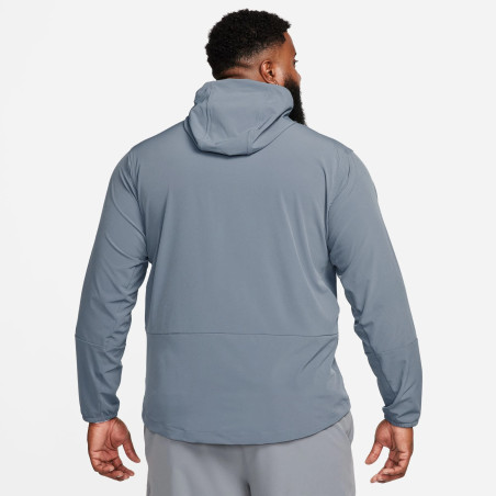Veste à capuche Nike Unlimited gris