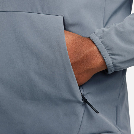 Veste à capuche Nike Unlimited gris