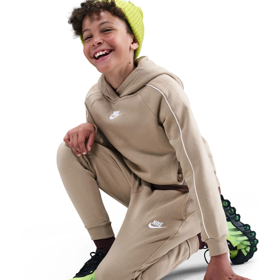 Ensemble survêtement junior Nike Sportswear Club Fleece marron