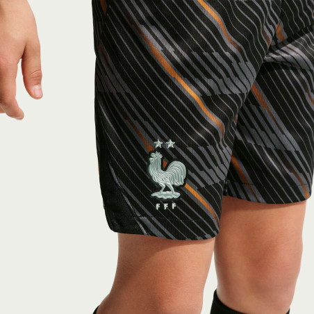 Short gardien junior Equipe de France noir 2026