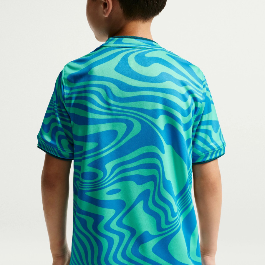 Maillot avant match junior Brésil vert