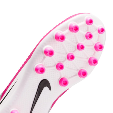 Nike Phantom 6 Academy junior AG rose blanc