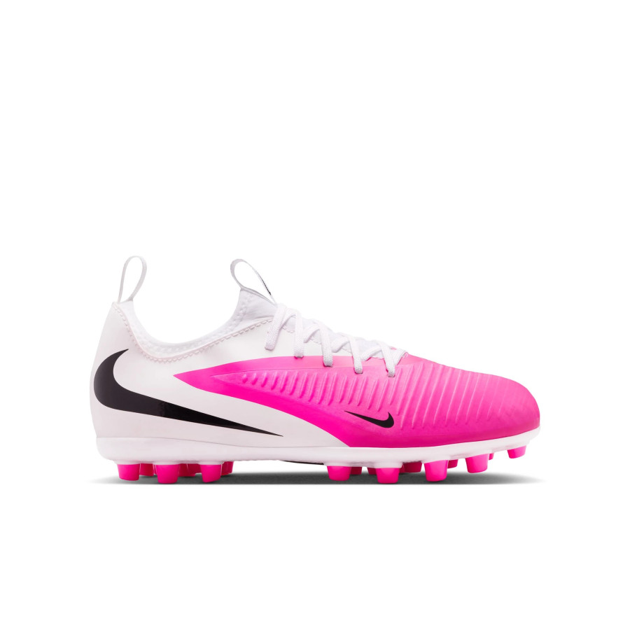 Nike Phantom 6 Academy junior AG rose blanc