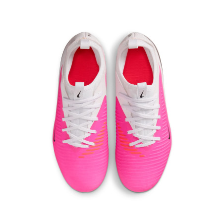 Nike Phantom 6 Academy junior AG rose blanc