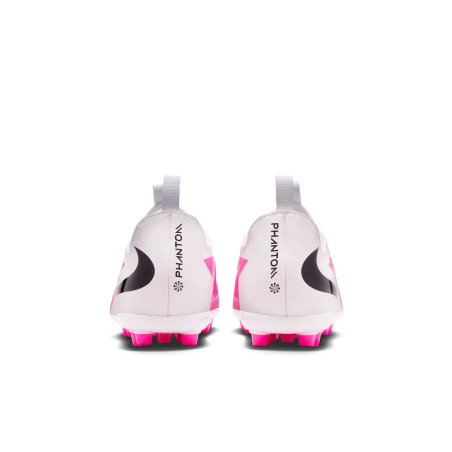 Nike Phantom 6 Academy junior AG rose blanc