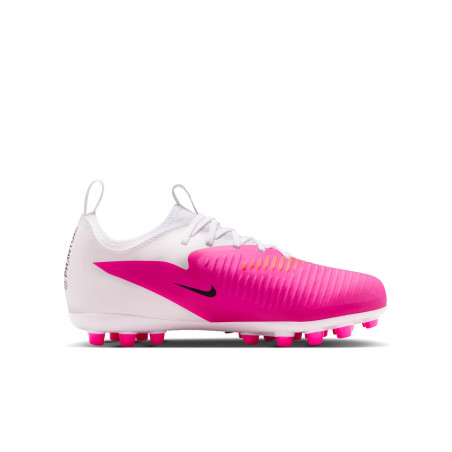 Nike Phantom 6 Academy junior AG rose blanc