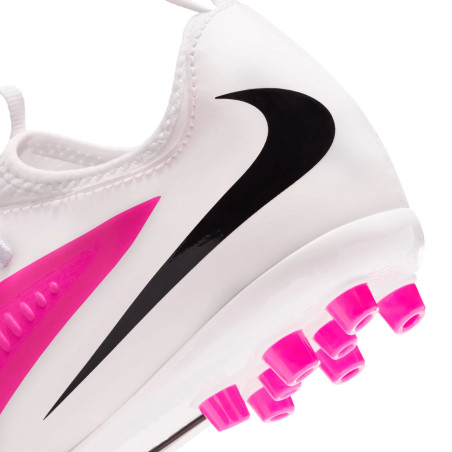Nike Phantom 6 Academy junior AG rose blanc