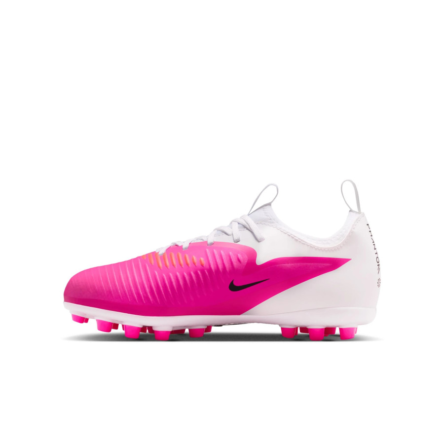 Nike Phantom 6 Academy junior AG rose blanc