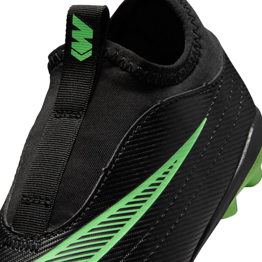 Nike Mercurial Vapor 17 Club junior FG/MG noir vert