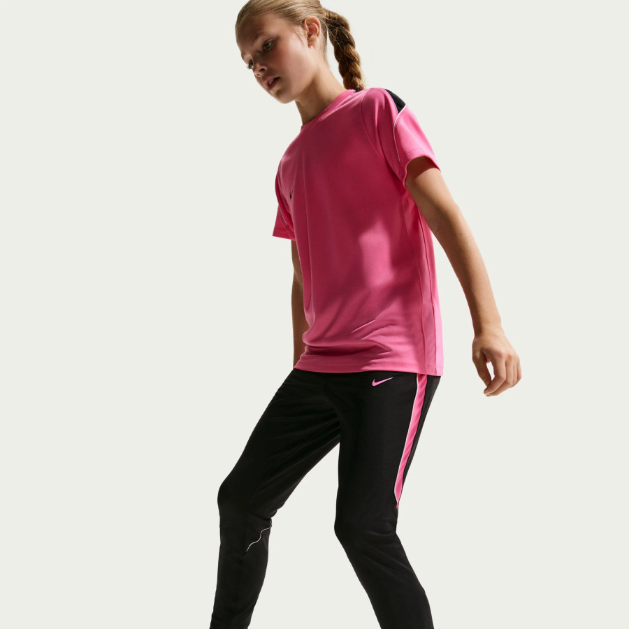 Pantalon survêtement junior Nike Strike noir rose