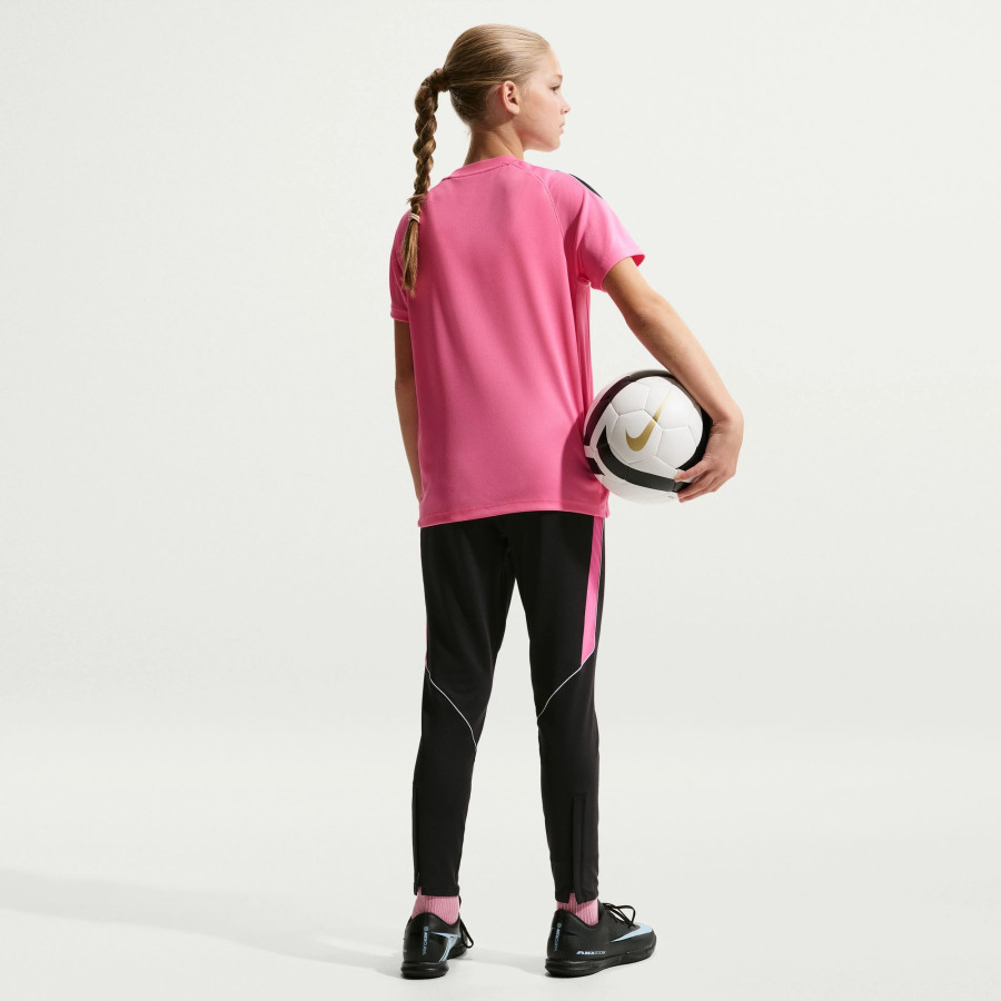 Pantalon survêtement junior Nike Strike noir rose