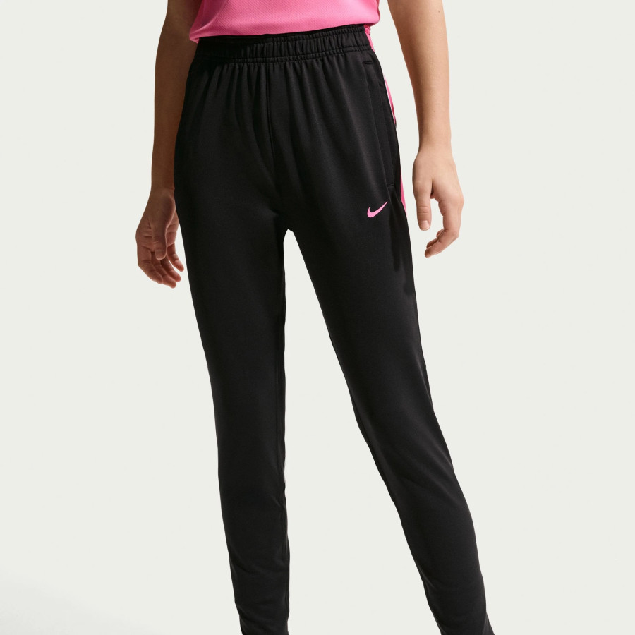 Pantalon survêtement junior Nike Strike noir rose