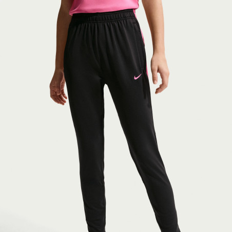 Pantalon survêtement junior Nike Strike noir rose