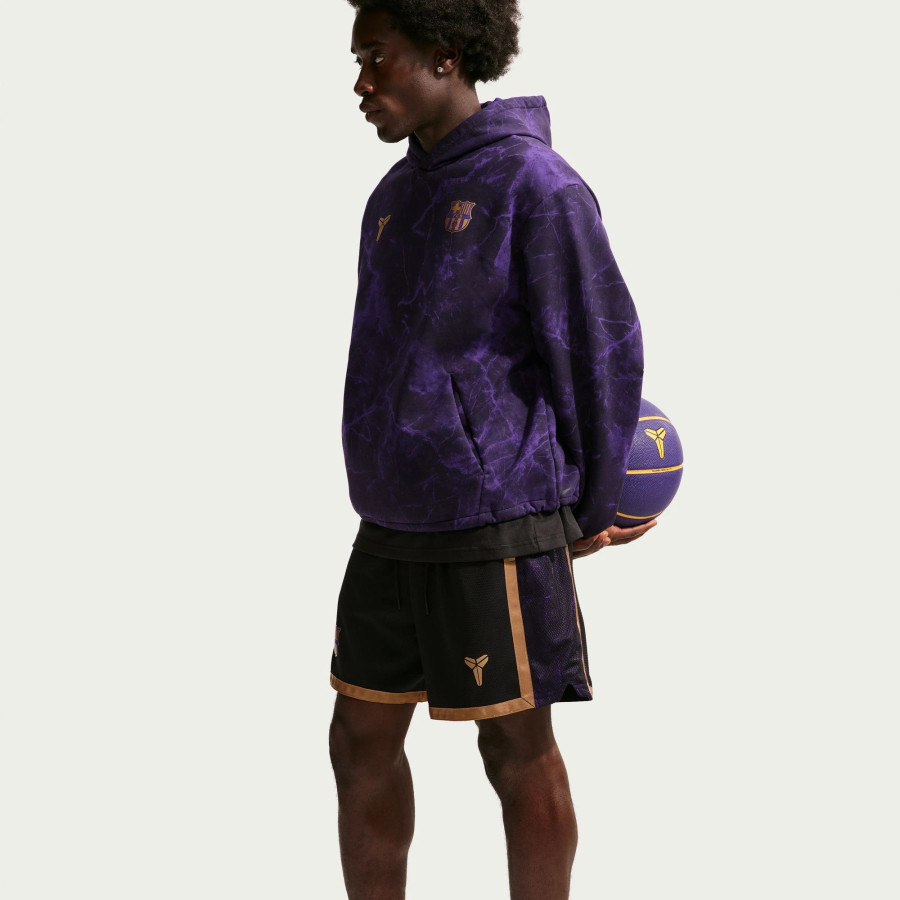Short FC Barcelone x Kobe Bryant noir or