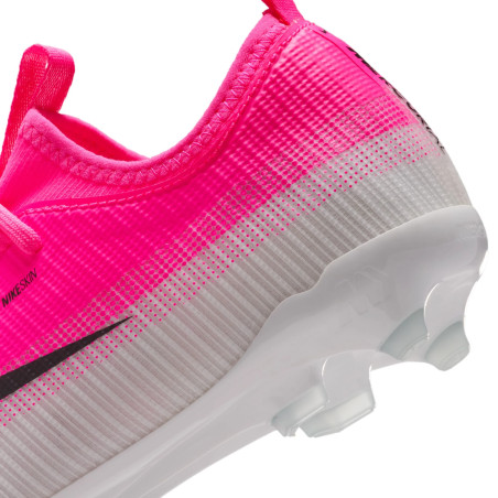 Nike Mercurial Vapor 17 Academy junior FG rose blanc