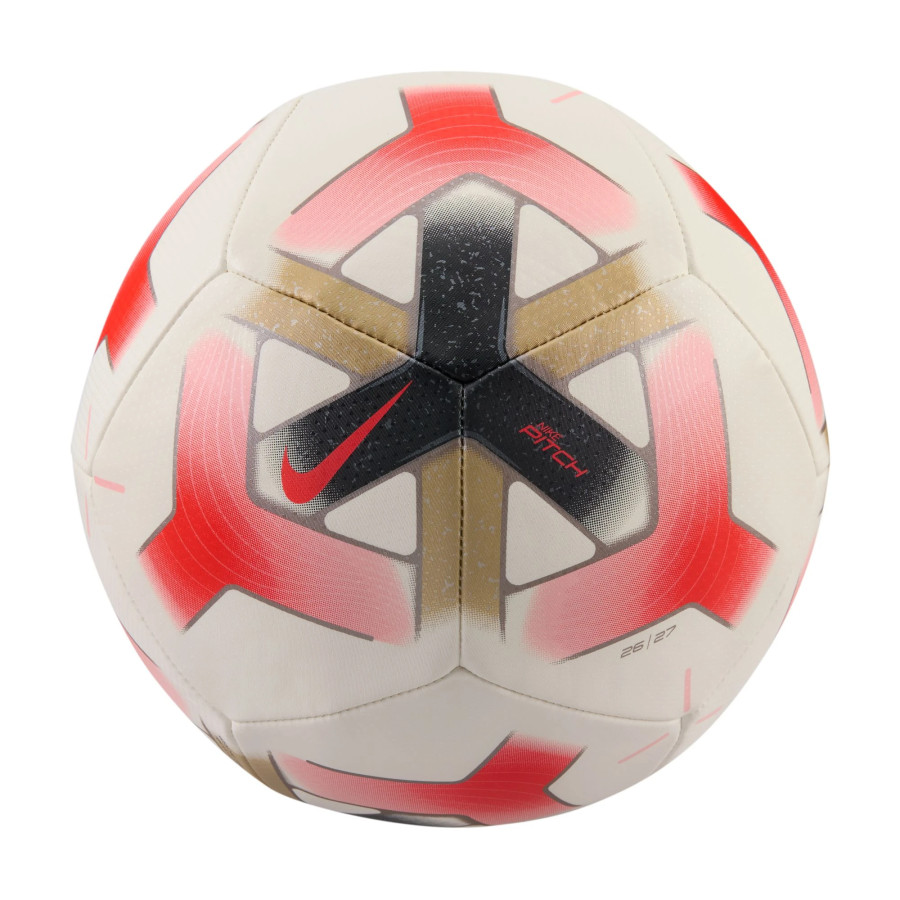 Ballon Nike Pitch blanc rouge