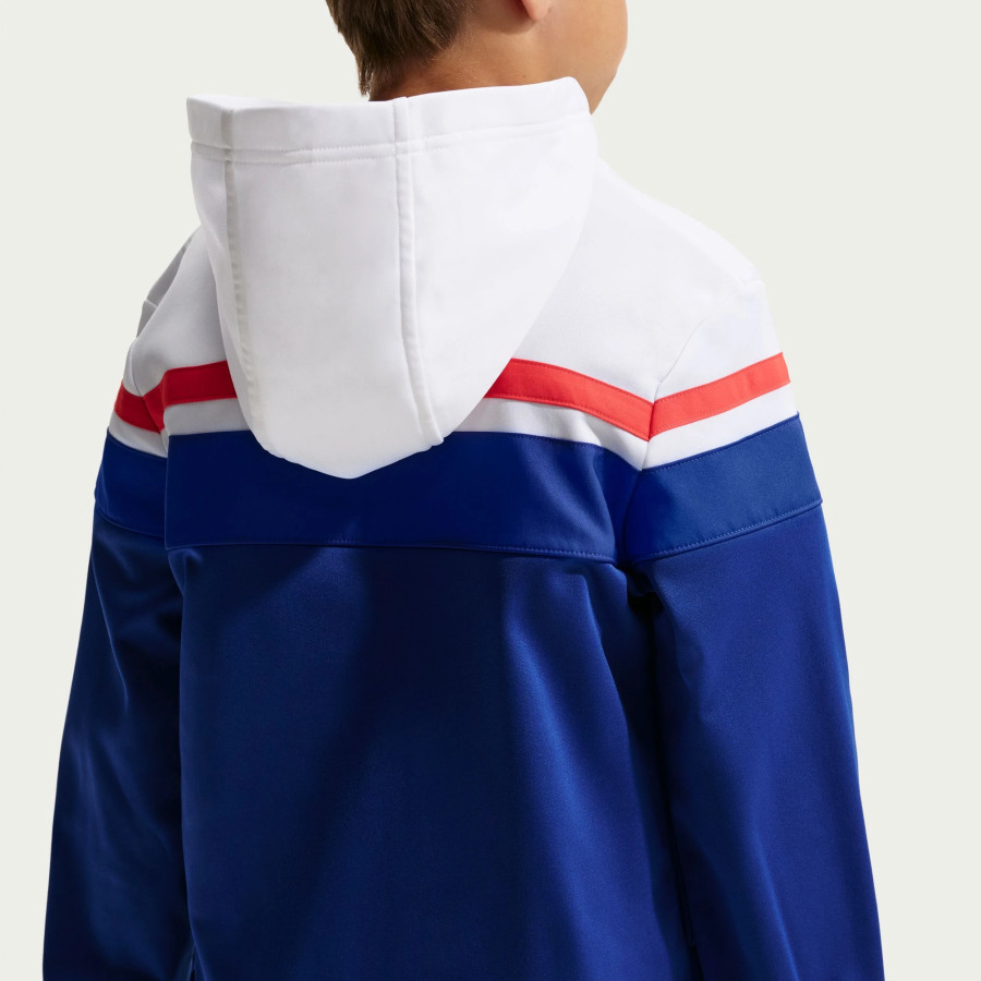 Ensemble survêtement junior Chelsea blanc bleu