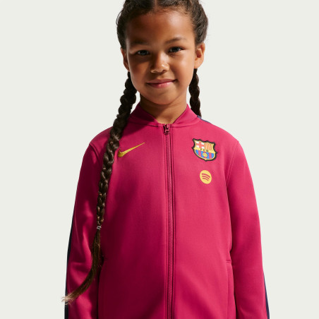 Ensemble survêtement junior FC Barcelone Strike rouge