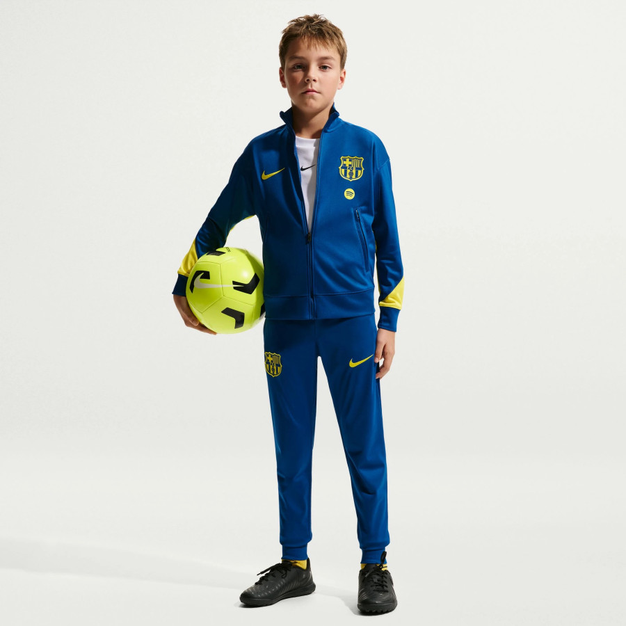 Ensemble survêtement junior FC Barcelone bleu