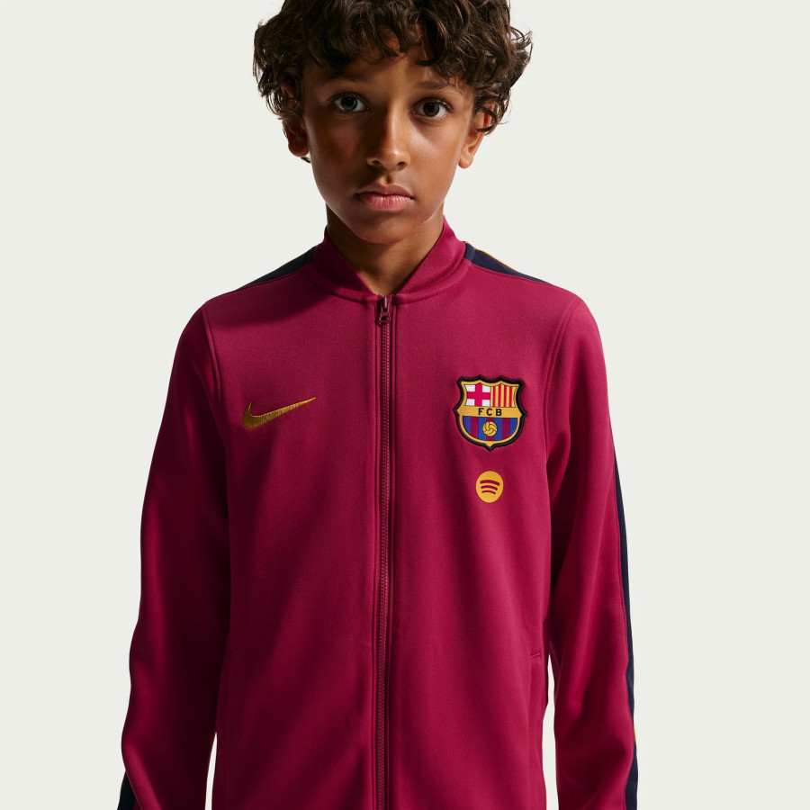 Ensemble survêtement junior FC Barcelone Strike rouge