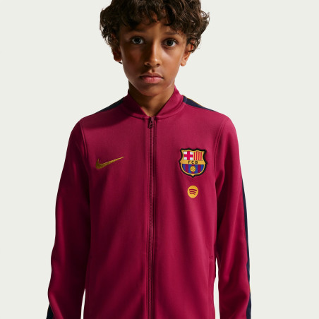 Ensemble survêtement junior FC Barcelone Strike rouge